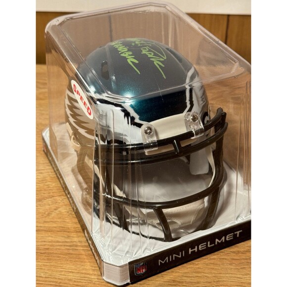 Vince Papale “Invincible” Signed Autographed Mini Helmet Philadelphia Eagles JSA - Picture 4 of 7